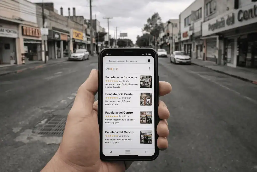 como funciona una pagina web para atraer clientes desde buscadores y mapas