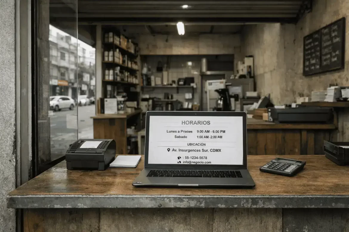 para que sirve una pagina web en 2026 para un negocio local como infraestructura digital